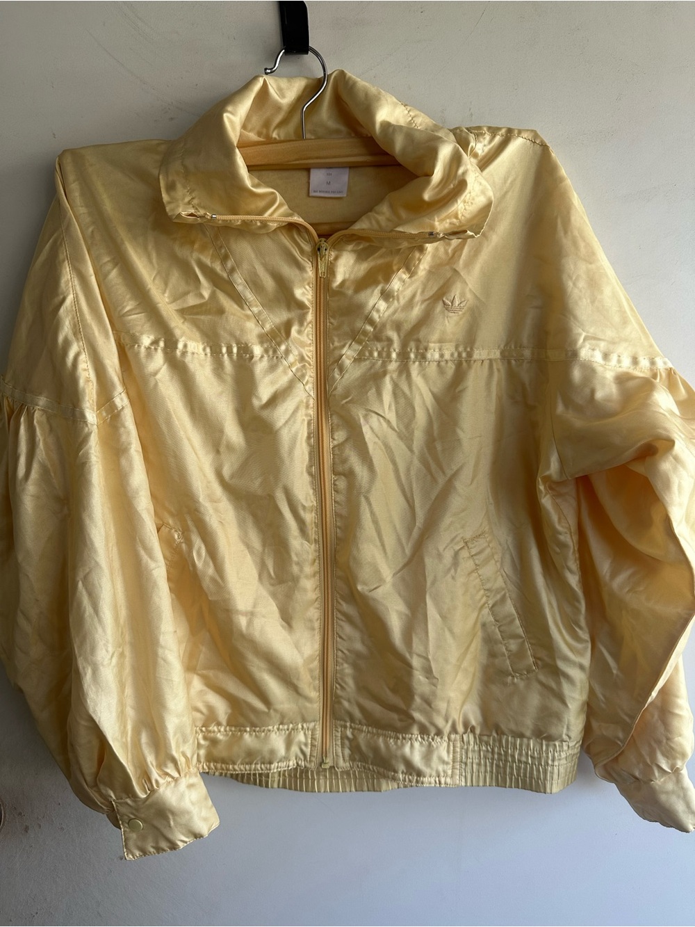 adidas Pale Yellow Women's Bomber Jacket